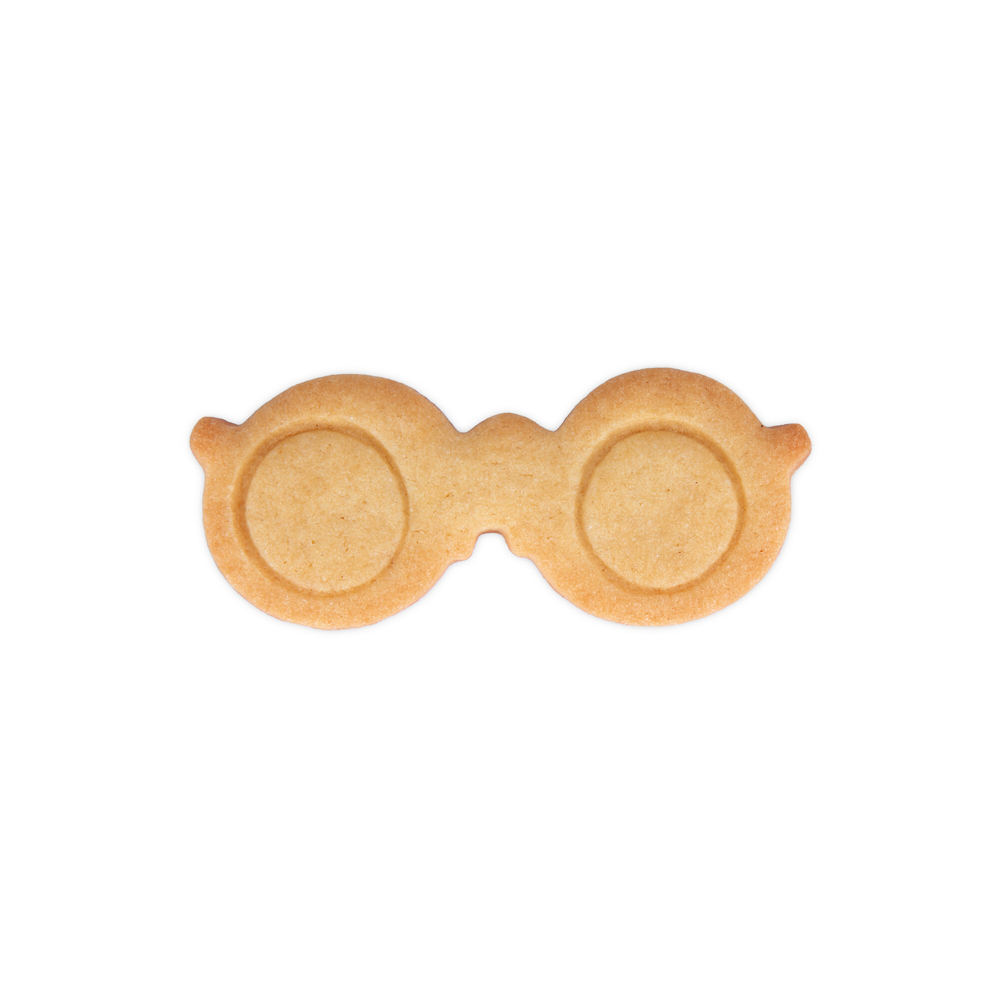 Ausstecherle BRILLE, 8 cm  von Städter, Präge-Ausstecher, Plätzchen Backen     