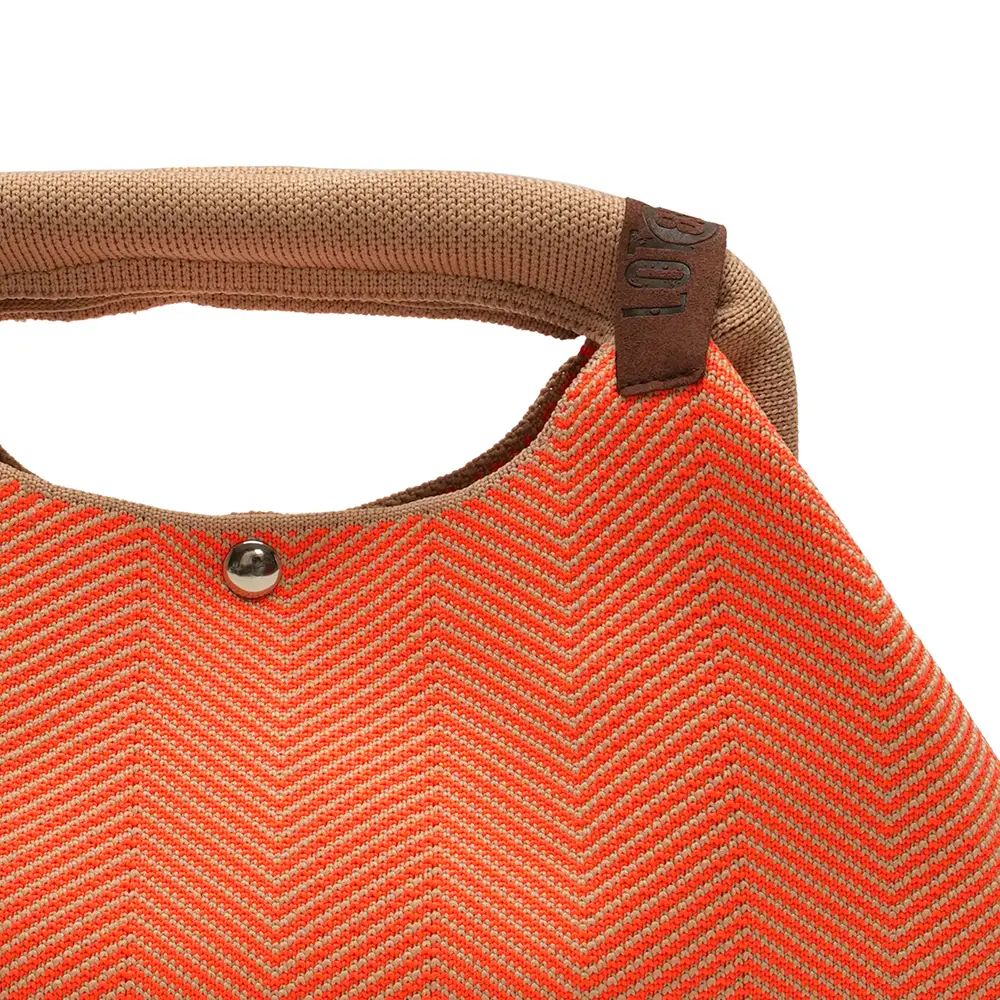 LOT83 Clutch Senna 04, orange, ca. 29 x 19 cm