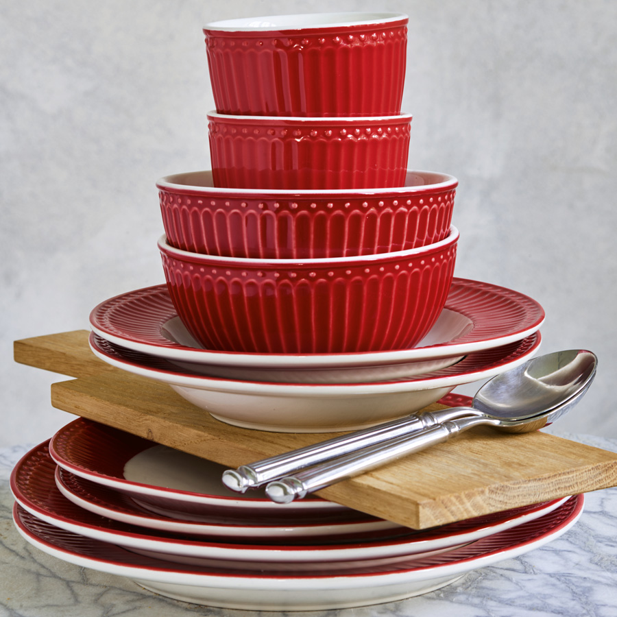GreenGate Latte Cup Becher Alice Rot GreenGate Latte Cup Becher Alice Rot