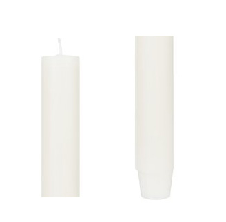 STABKERZE, L20CM, ELFENBEIN