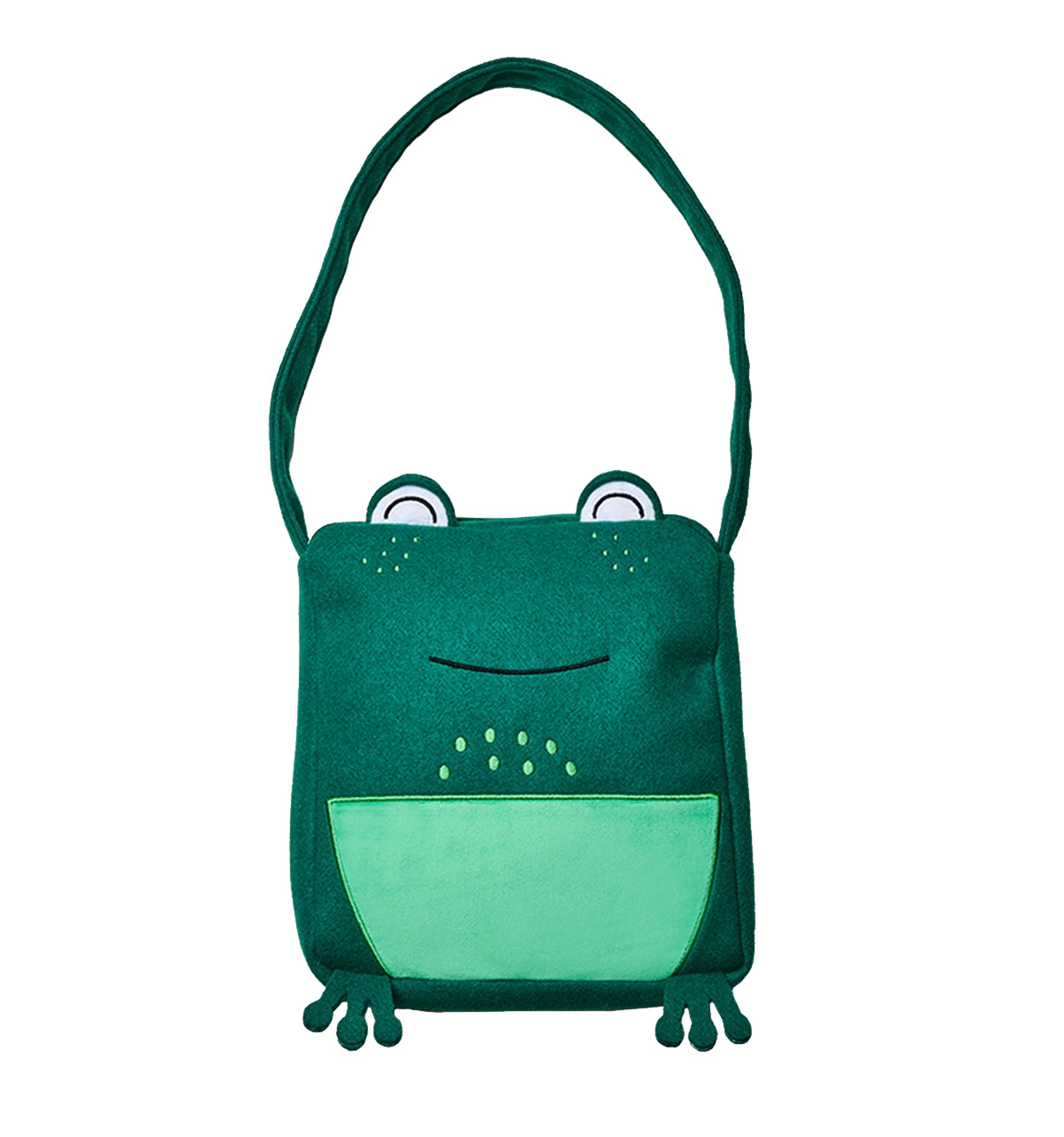 % Kindertasche Frosch, kids animal bag - frog