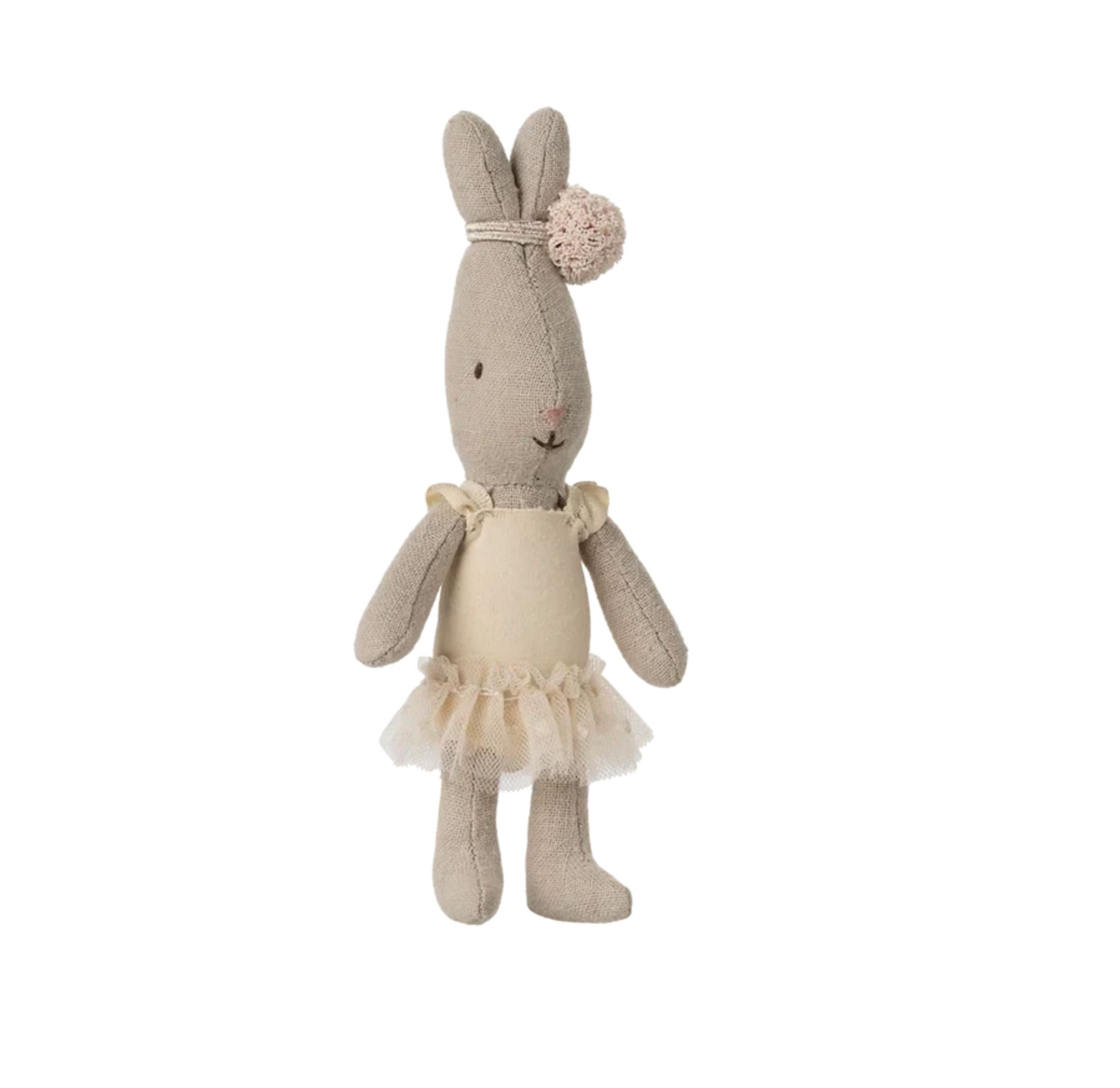 Hase, Mikro - Ballettanzug und Rock creme, ca. 14 cm