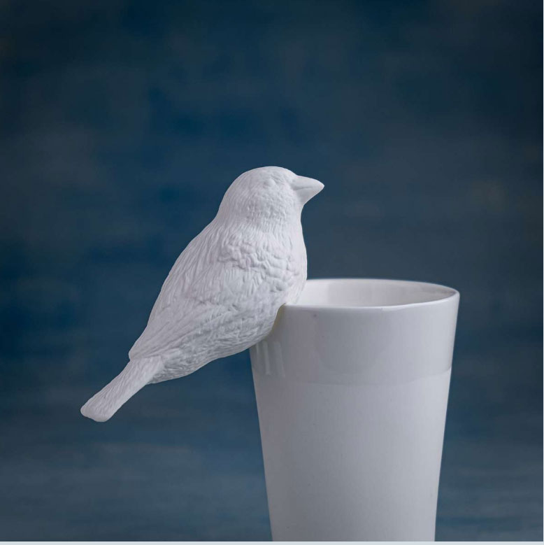 KLATT OBJECTS SPATZ Deko-Objekt Vogel, Höhe ca. 11,6 cm