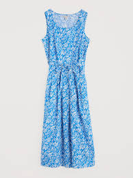 % SEASALT CORNWALL Sommerkleid Belle Dress-Cut Out Seaweed Clear Sky %