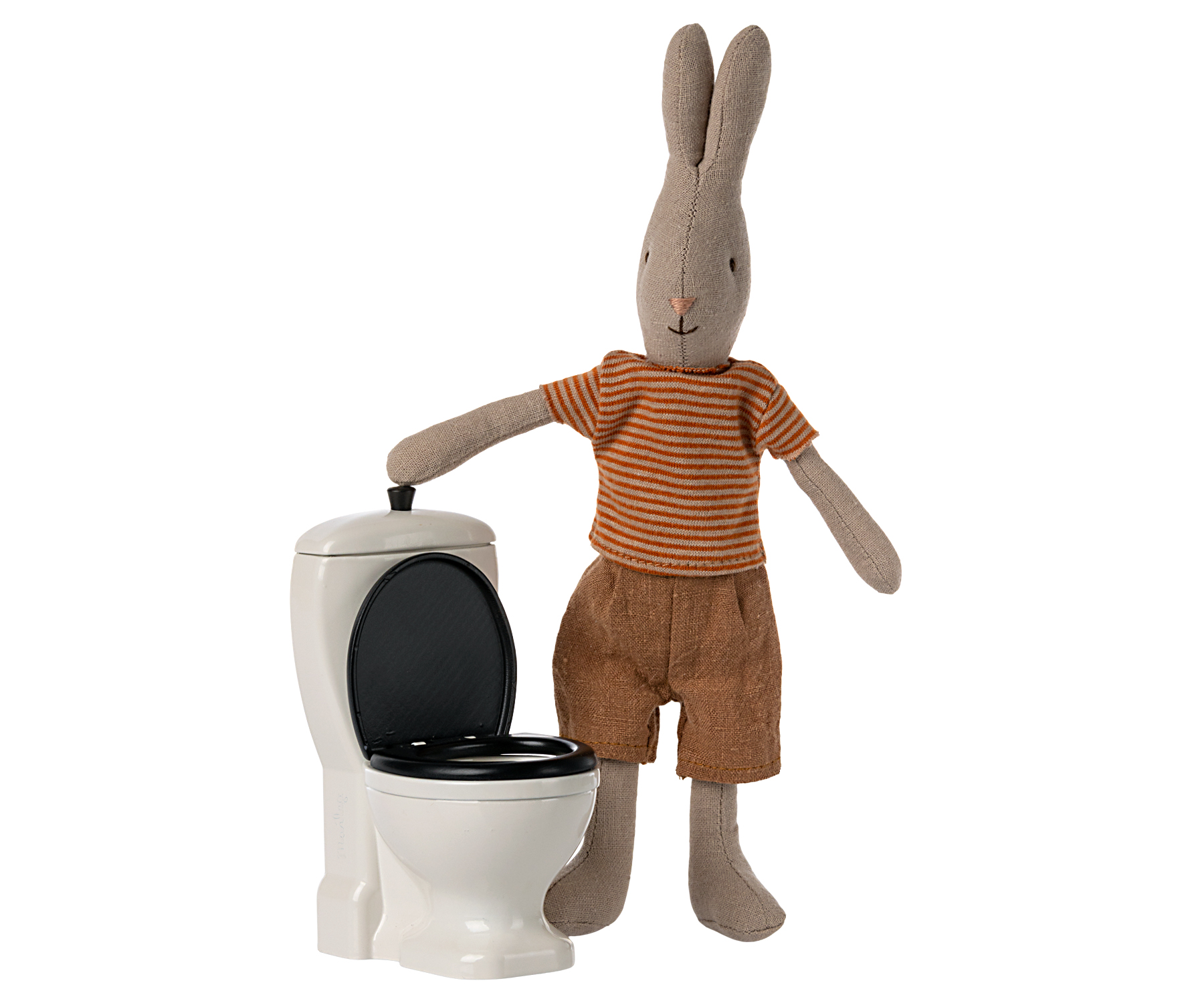 Maileg Miniatur Toilette,  Höhe ca. 12,5 cm