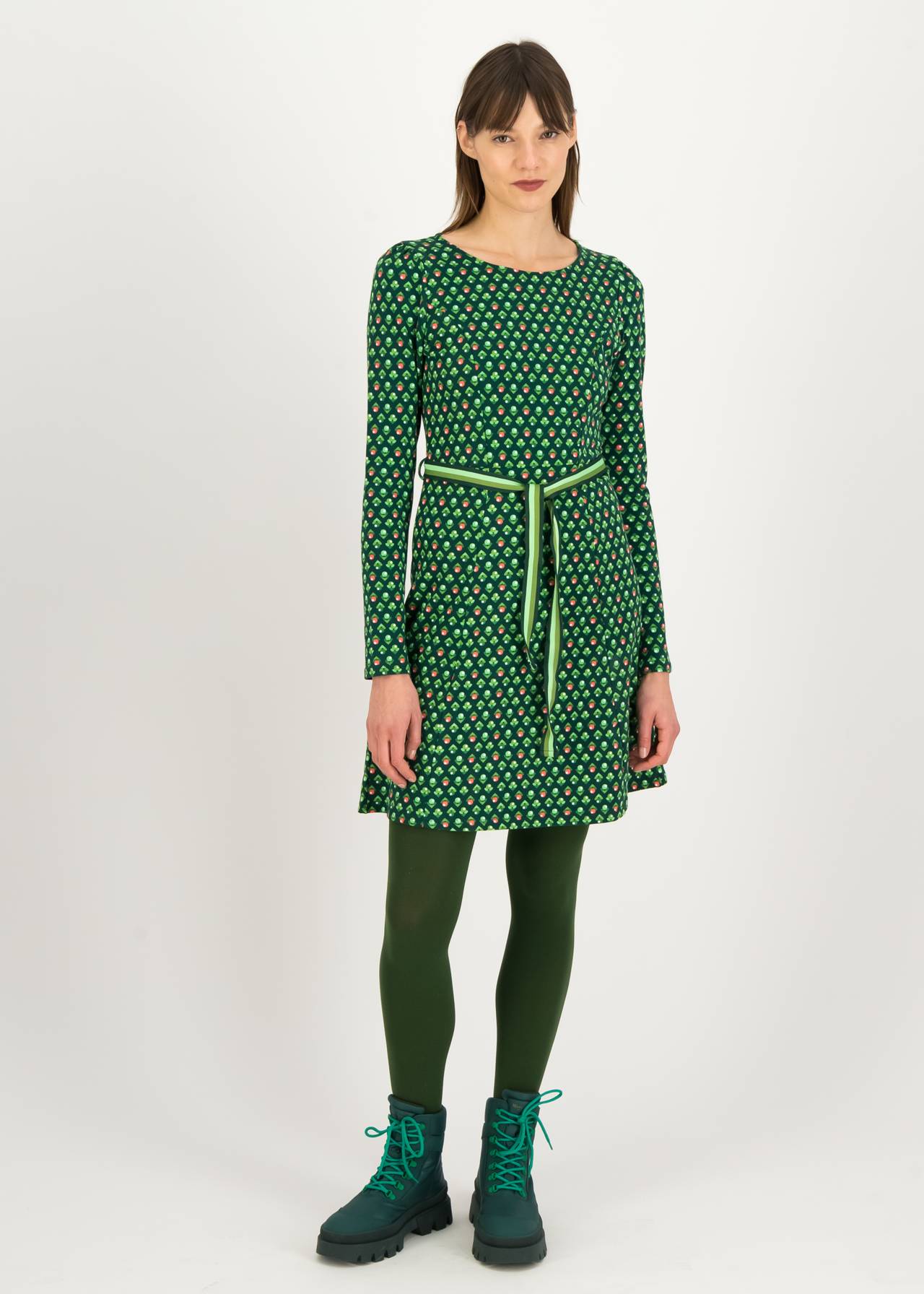 Blutsgeschwister Sweatkleid Très charmeuse, Muster: pearly seaweed Blutsgeschwister Sweatkleid Très charmeuse, Muster: pearly seaweed