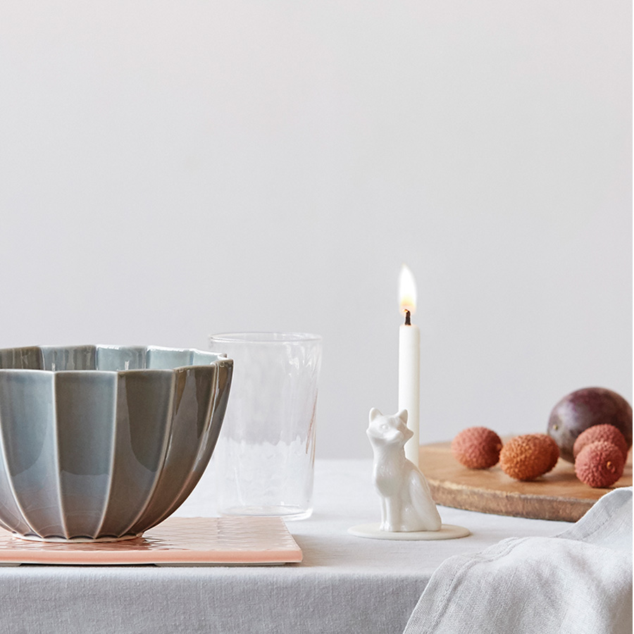 dottir Nordic Design Kerzenhalter Geburtstagsgeschichten FOX / Fuchs, Birthday Stories 
