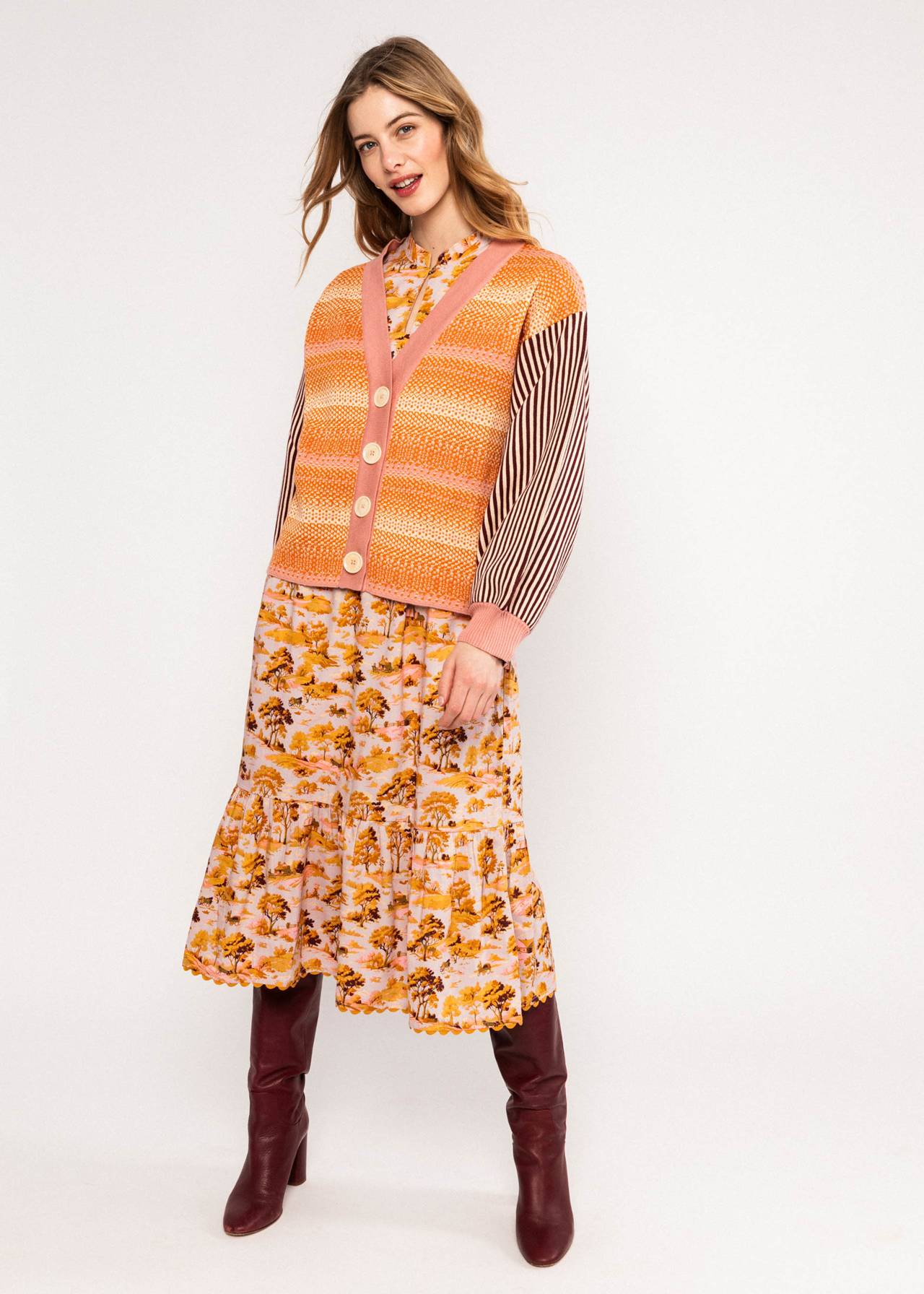 Blutsgeschwister Winter Strickjacke Charming Storyteller hush of twilight