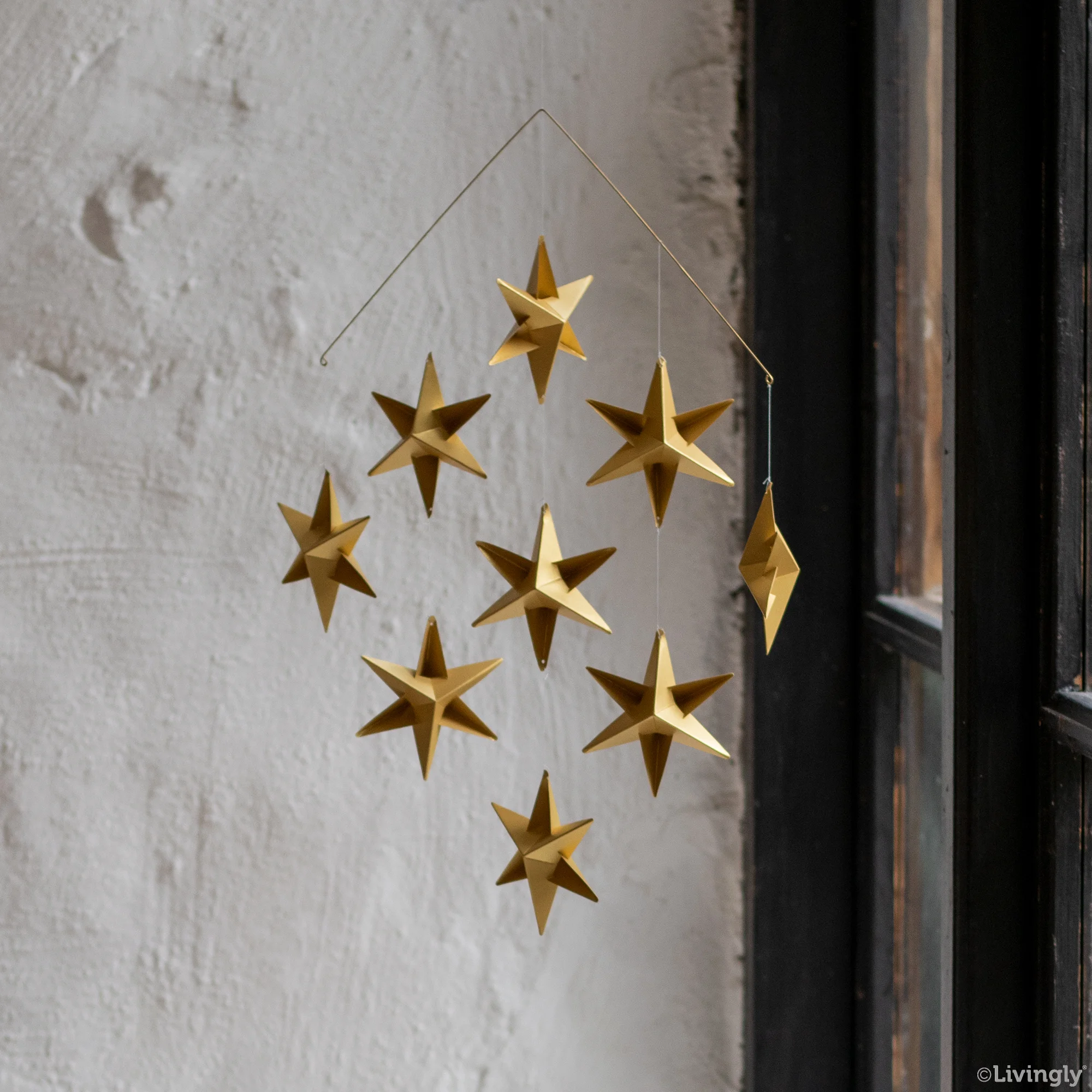 Livingly  Sirius Star Mobile mini, gold von Livingly aus Dänemark 