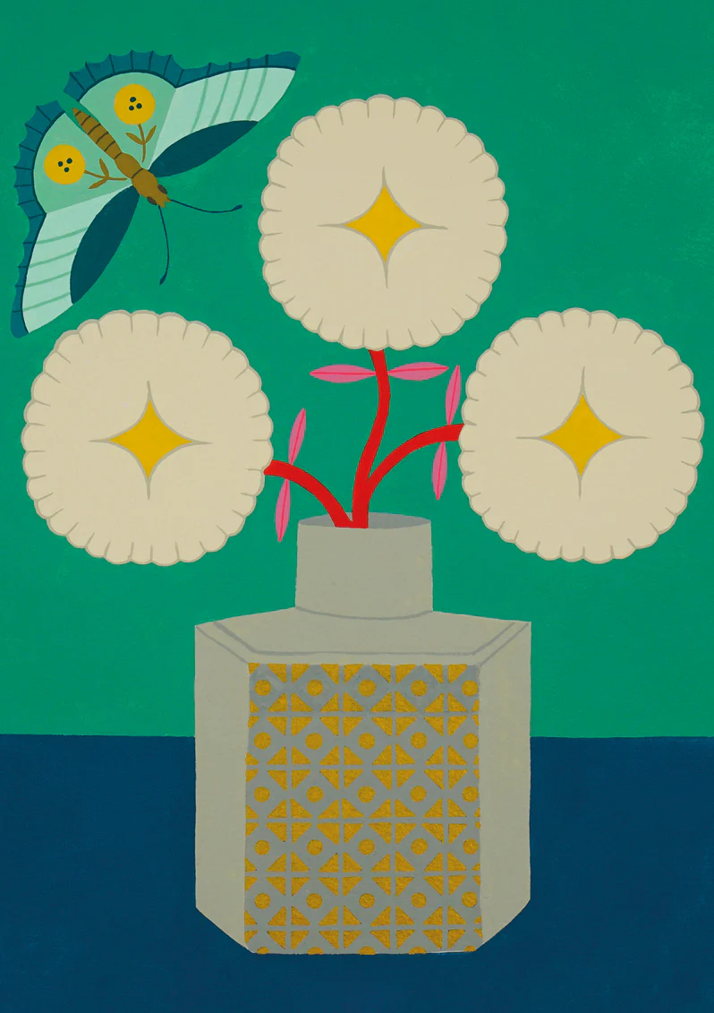 Mary O'Malley Doppelkarte " Still Life #3"