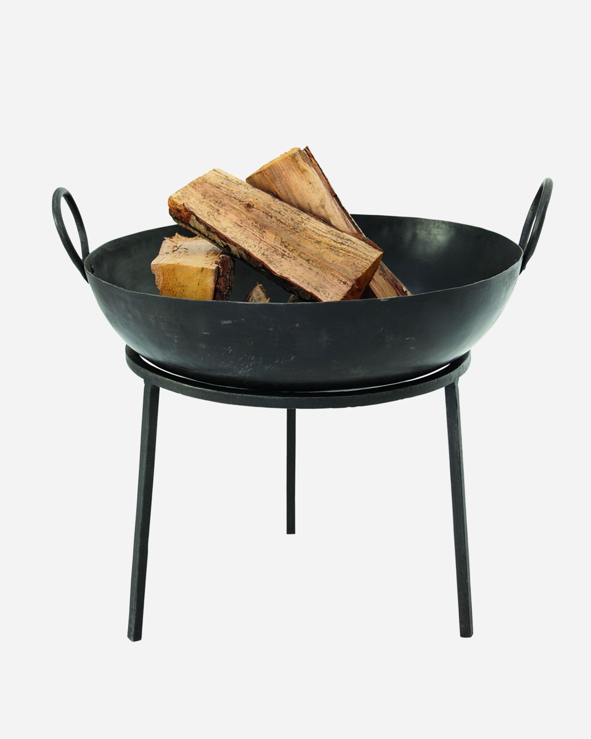 Feuerschale, Schwarz von house doctor , D. ca. 55 cm Höhe ca. 62 cm