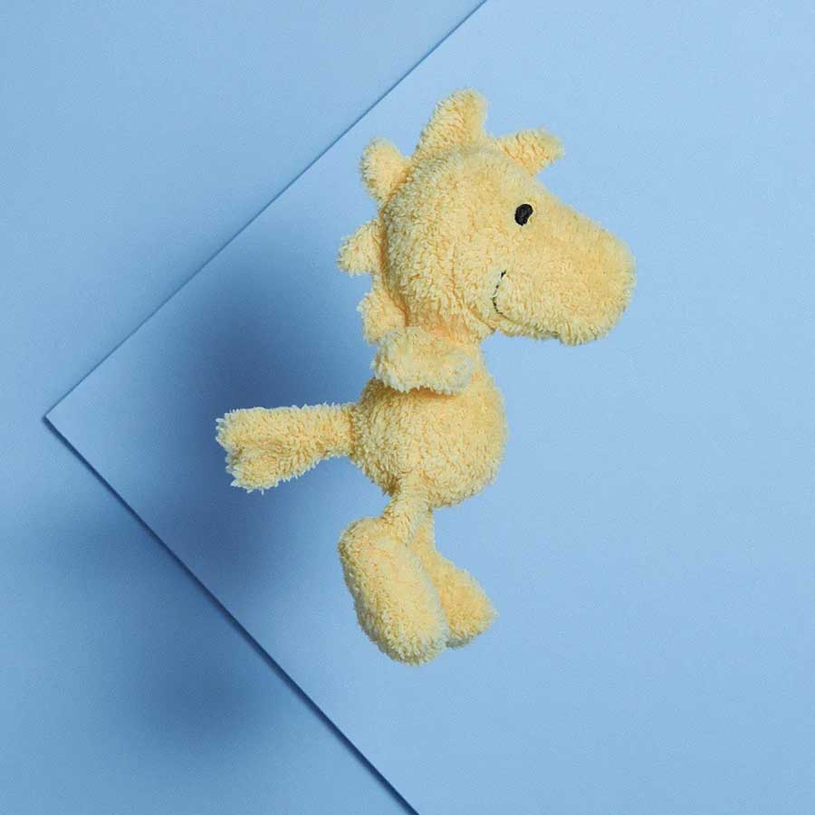 The Peanuts Woodstock Frottee, Gelb , ca. 15 cm