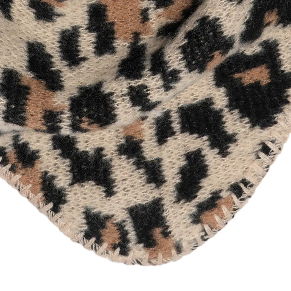 LOT83 Schal Nina Nr. 44, Leopard Beige