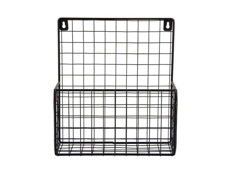 Magazine Rack Reja, Schwarz, ca. 30 cm