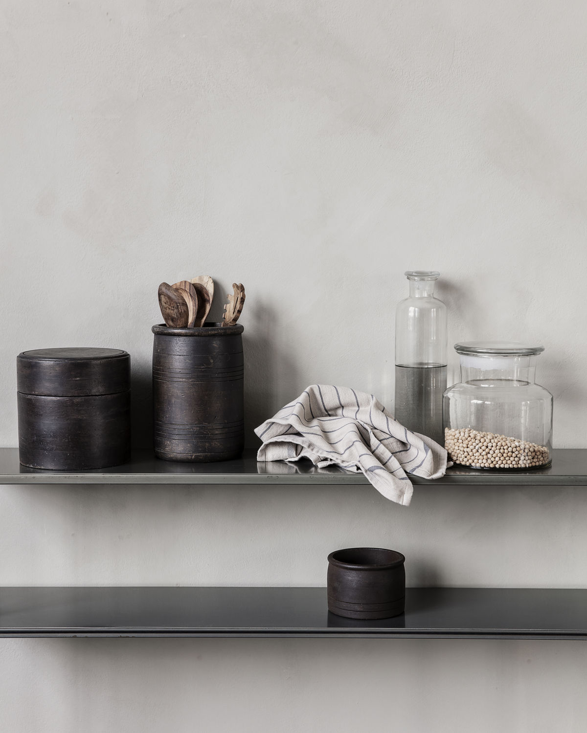 % Flasche mit Deckel, Farma, Klar von  House doctor , 1,1 Liter, Höhe ca. 32 cm