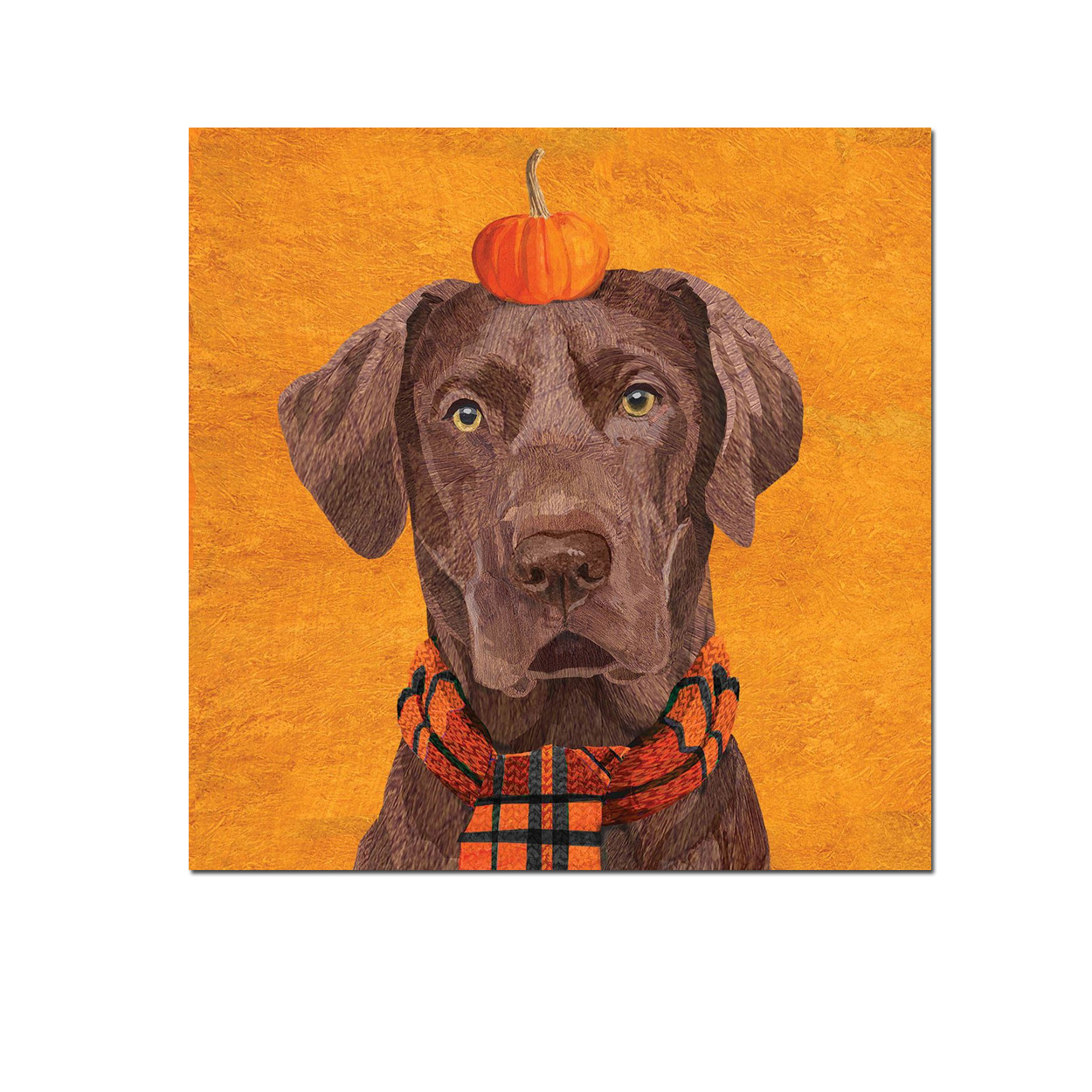 Papierservietten Hund Brownie , 25 x 25 cm , Cocktailservietten , ppd