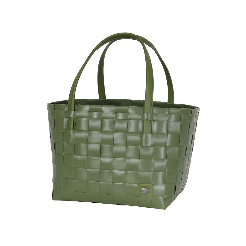 Handed By Color Match - Shopper,  PU Griffe , Farbe: laurel green