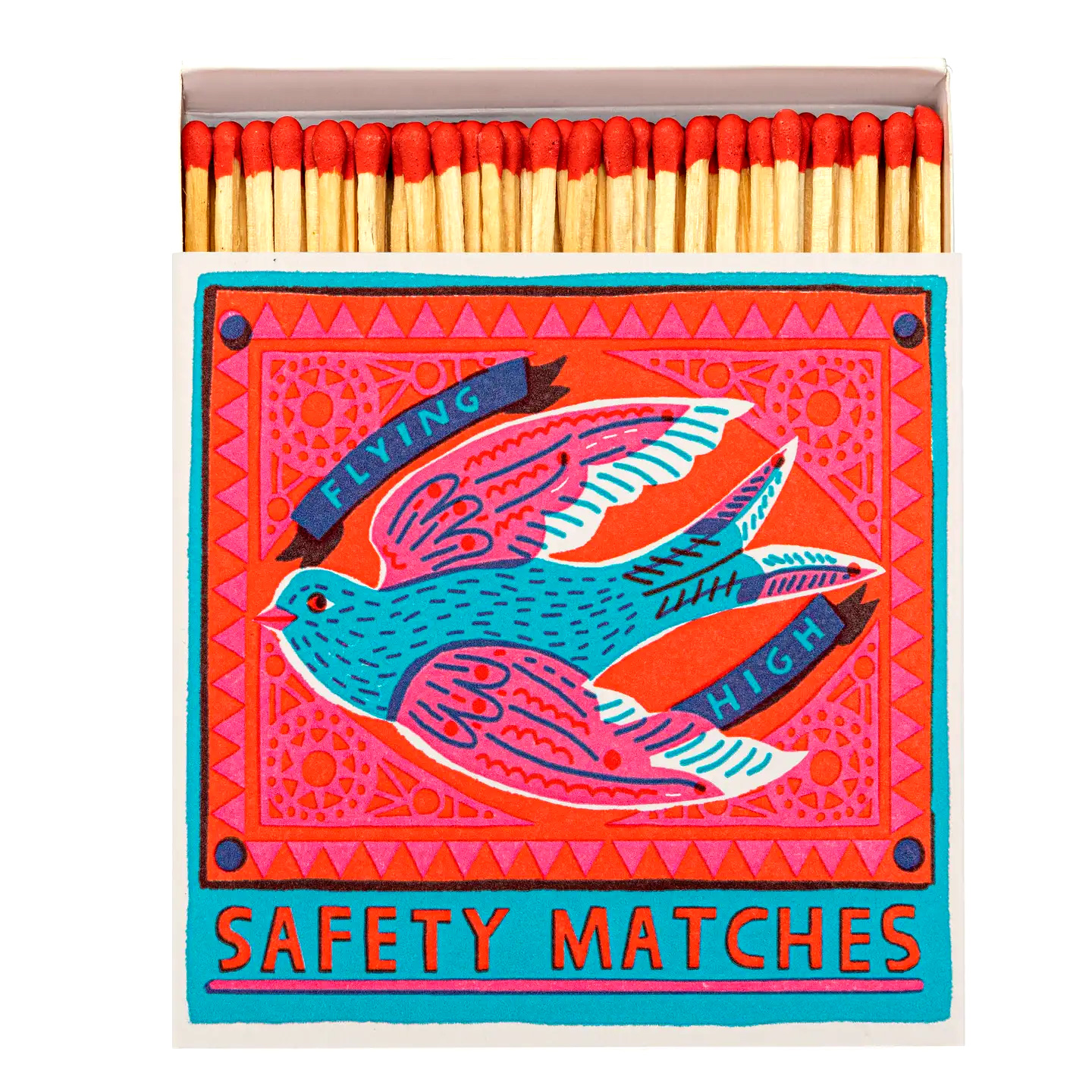 Archivist Gallery Streichhölzer "Flying High" von Archivist Gallery , ca.11 x 11 cm, Vogel