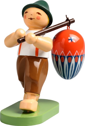 Wendt & Kühn JUNGE MIT EI AM STAB, Ostern