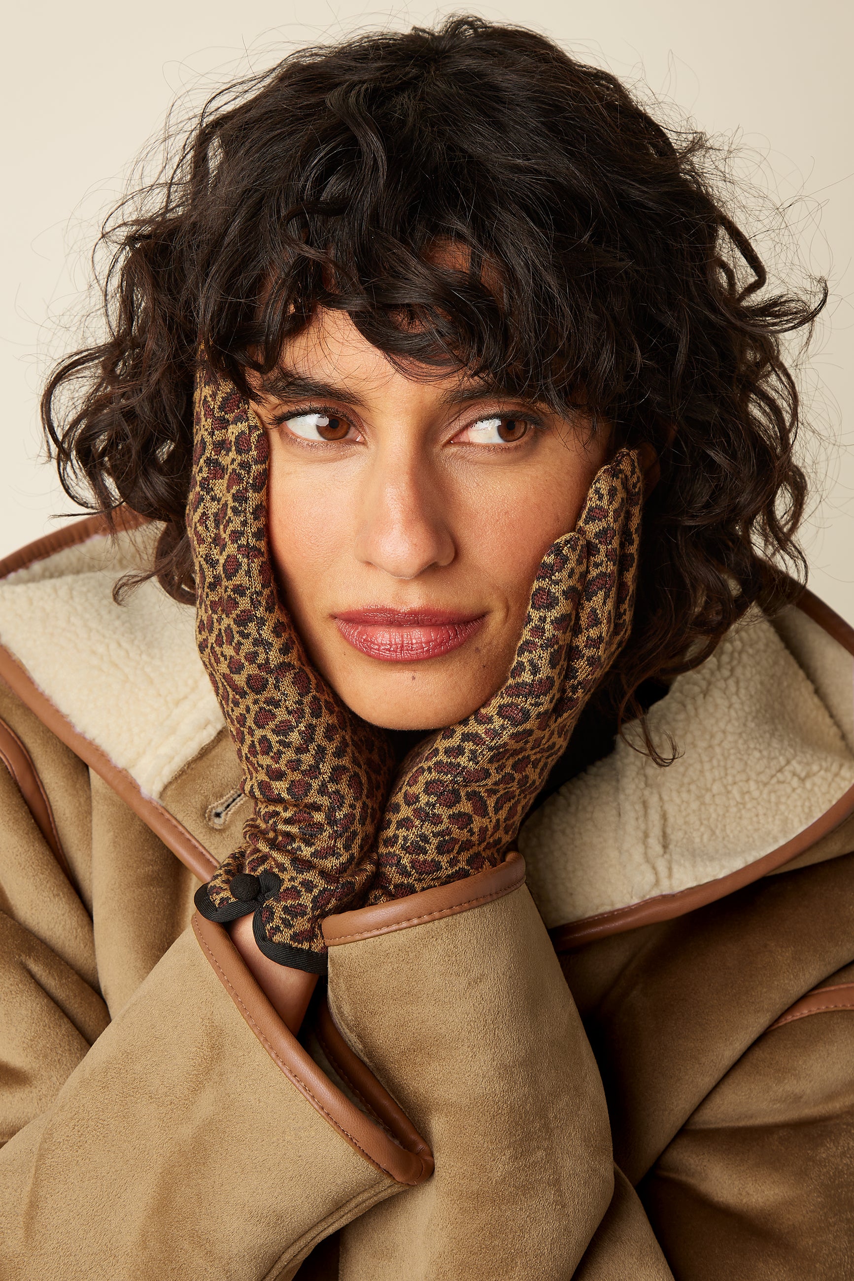 King Louie Handschuhe Africa Glove, Farbe:  Golden Brown - Gloves