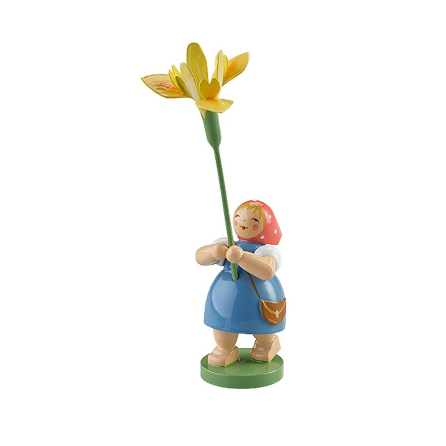 Wendt & Kühn Blumenkind "Mädchen mit Iris" von Wendt & Kühn  