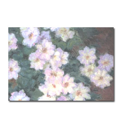 Claude Monet Doppelkarte "Clematis" von Claude Monet, Kunst