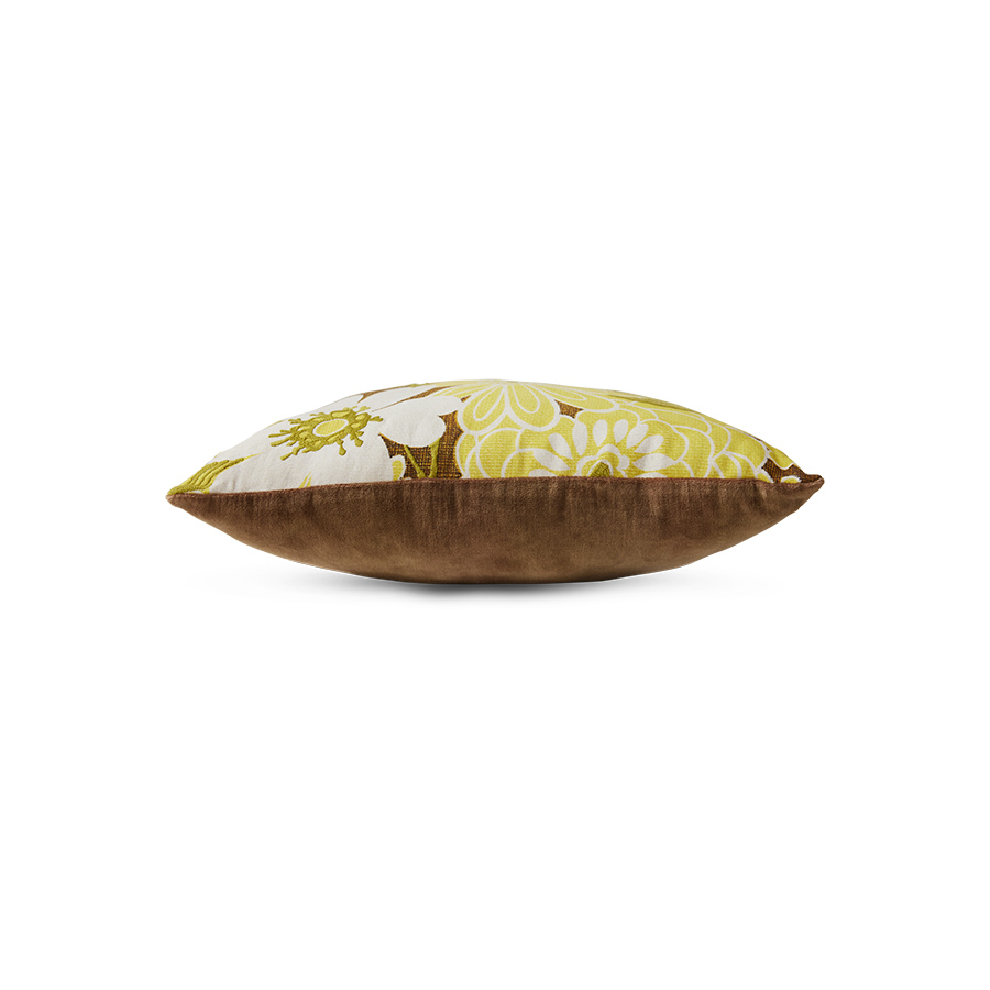 % HKliving Kissen Daisy , Stitched cushion daisy, ca 35 x 40 cm