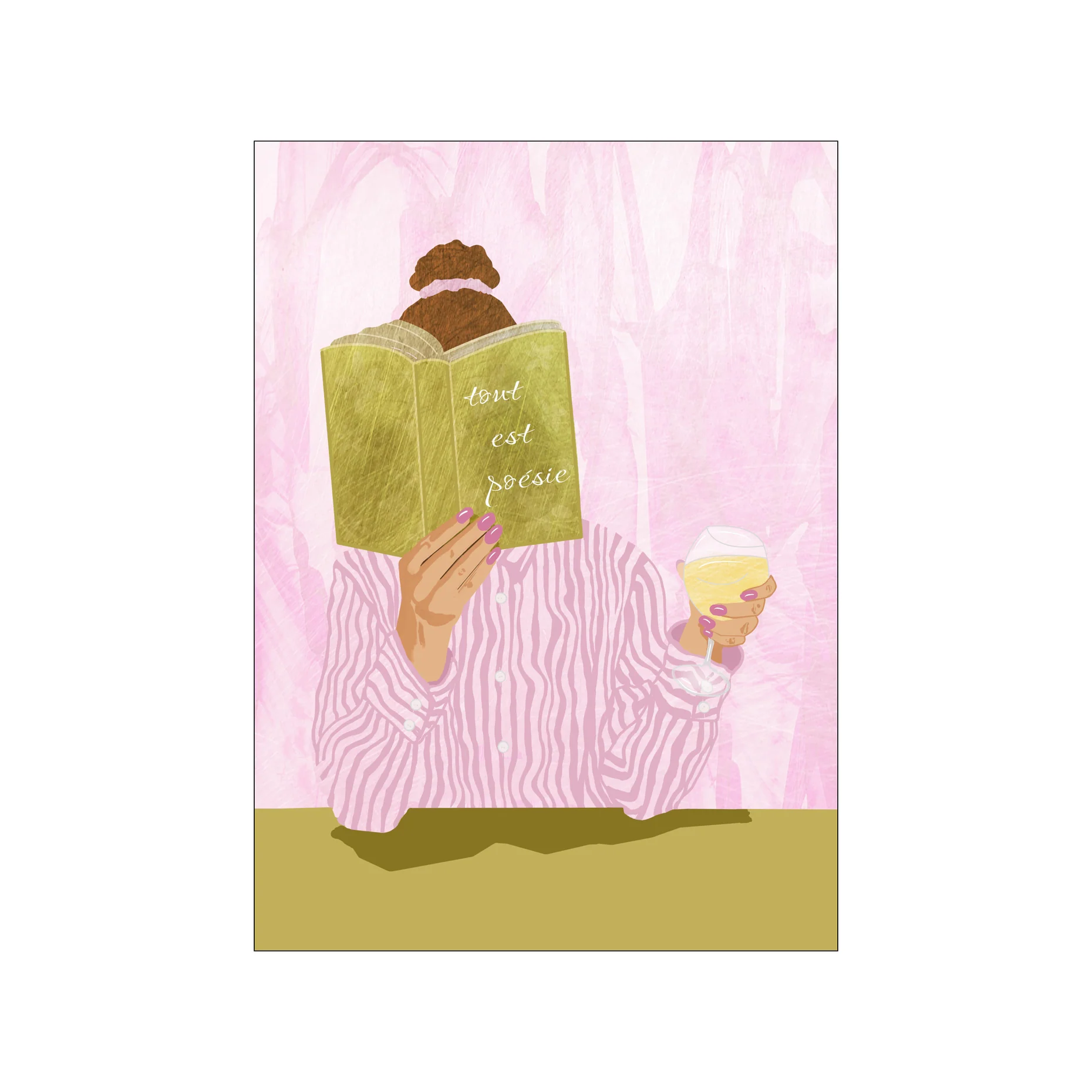 Kunstdruck A3 "Tout Est Poesie" 