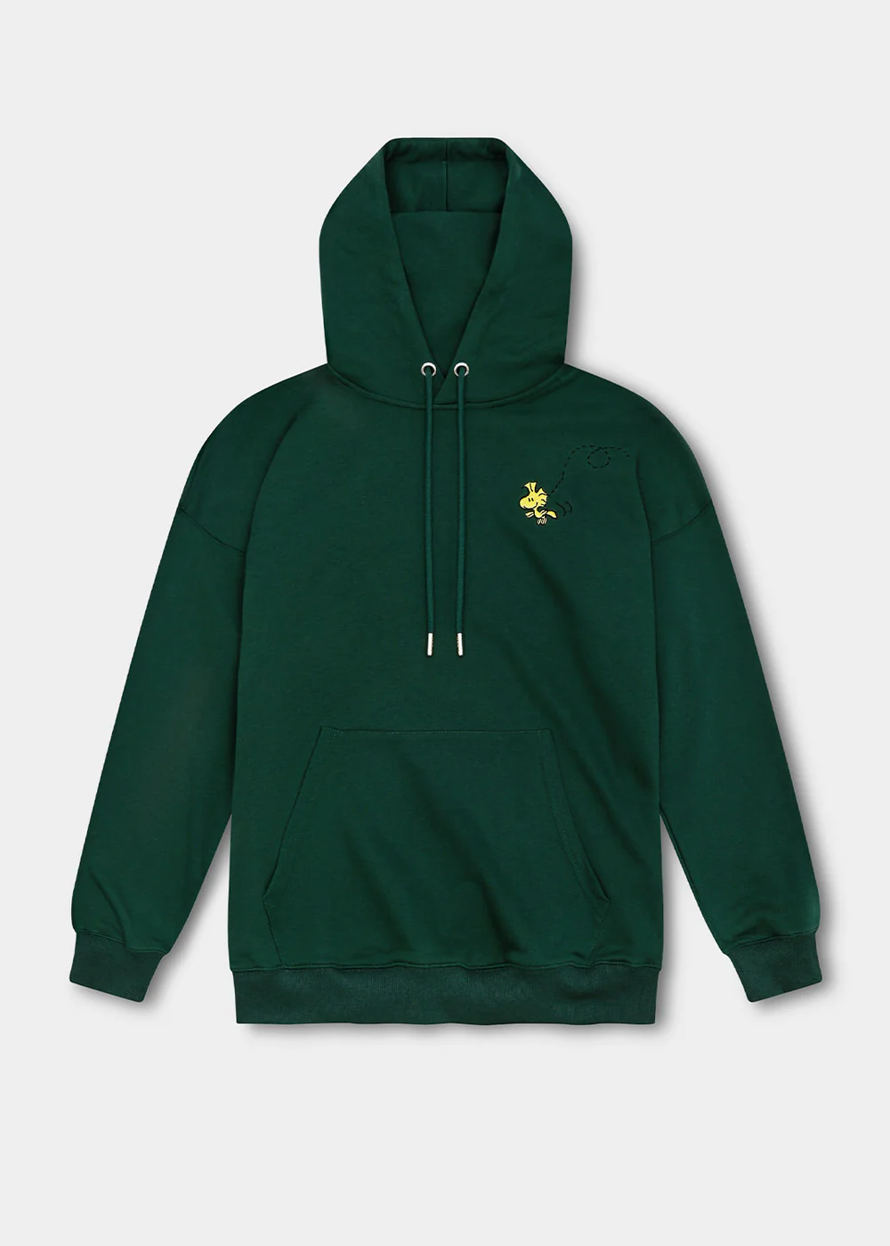 Peanuts Hoodie "Peanuts: Ned mid mir" - dunkelgrün, UNISEX, Oversize