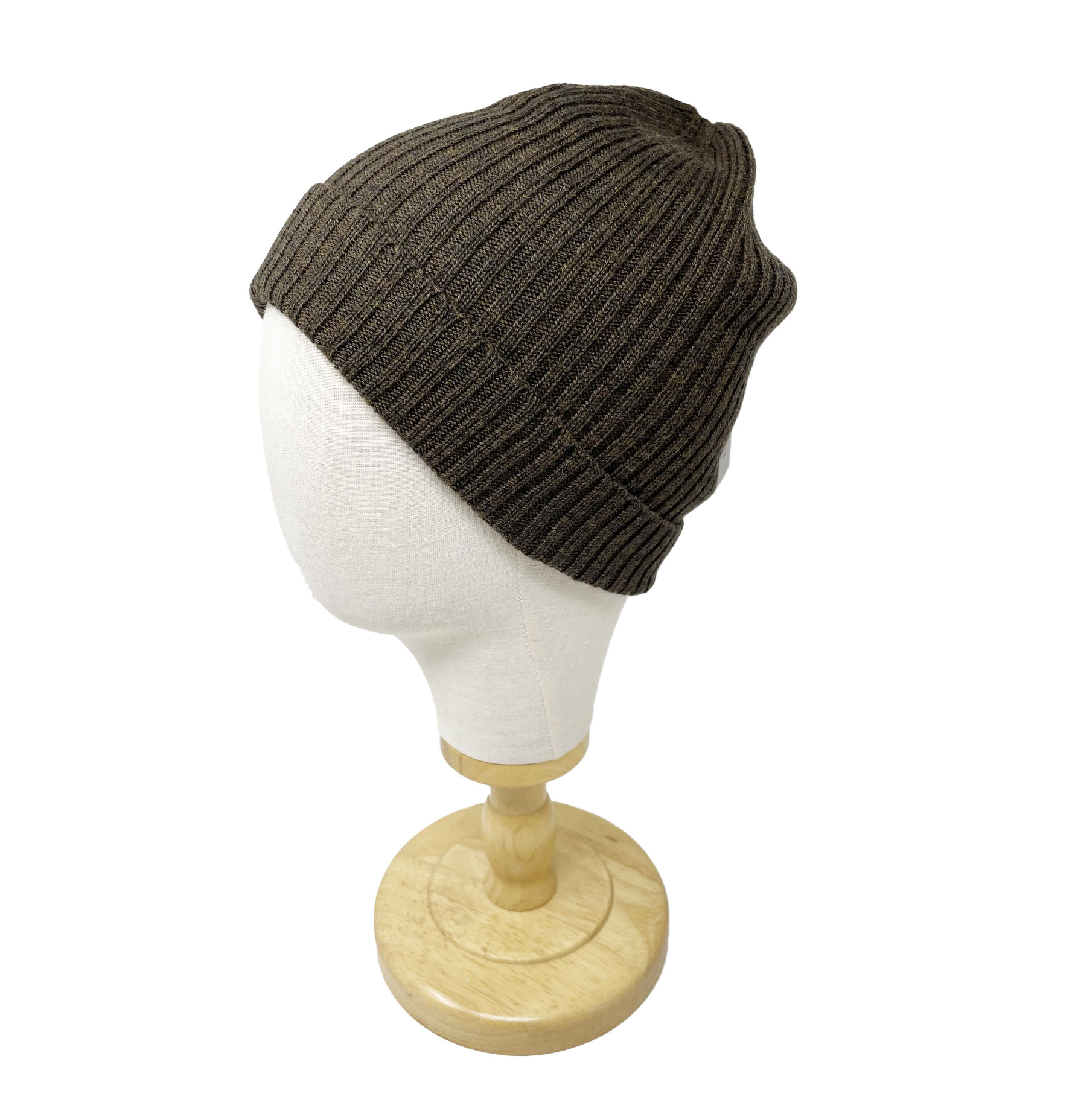 McKernan Mütze "FINE SOLID HAT" TURF, Wollmütze, 100% Wolle , Feinstrick