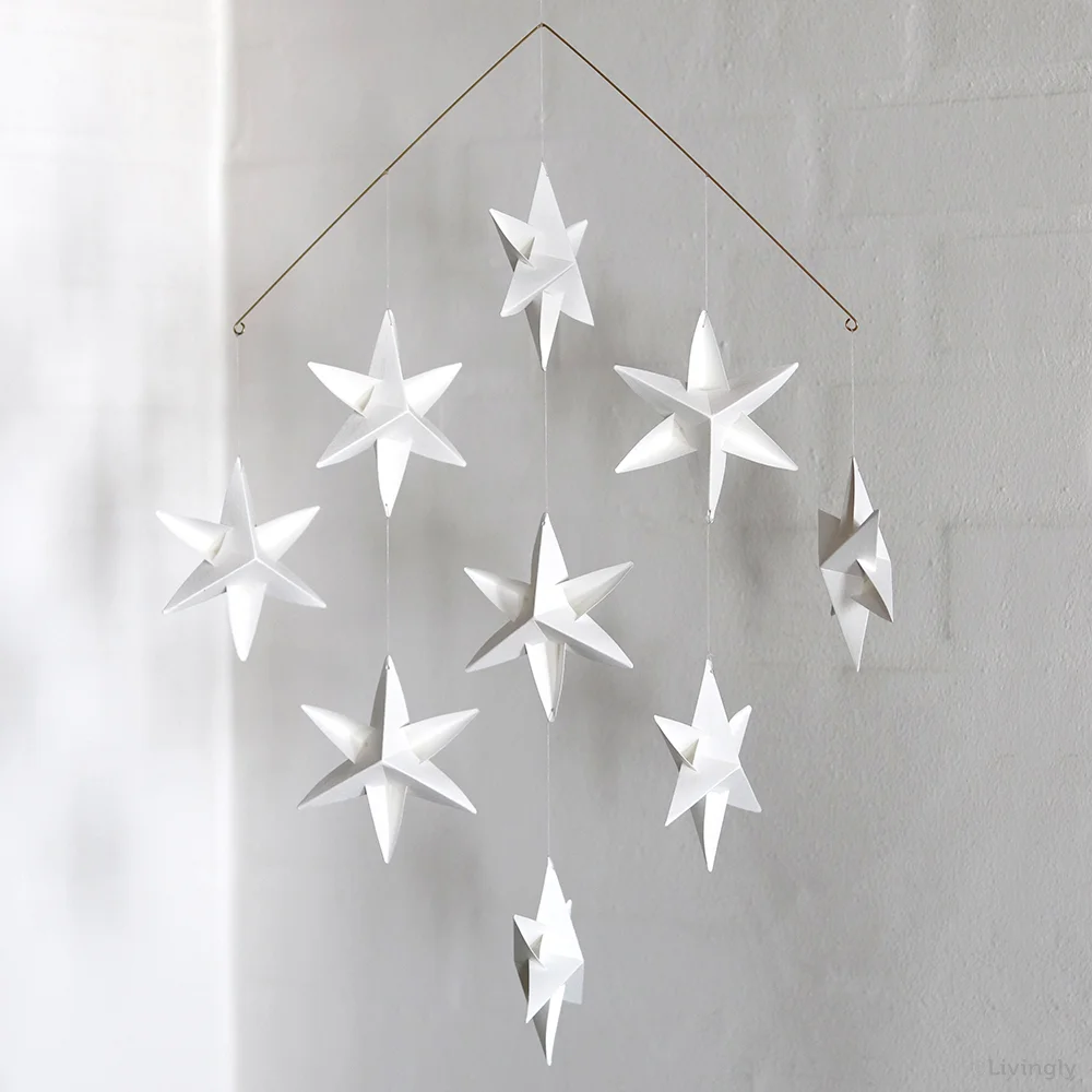 Livingly  Sirius Star Mobile mini, white von Livingly aus Dänemark  