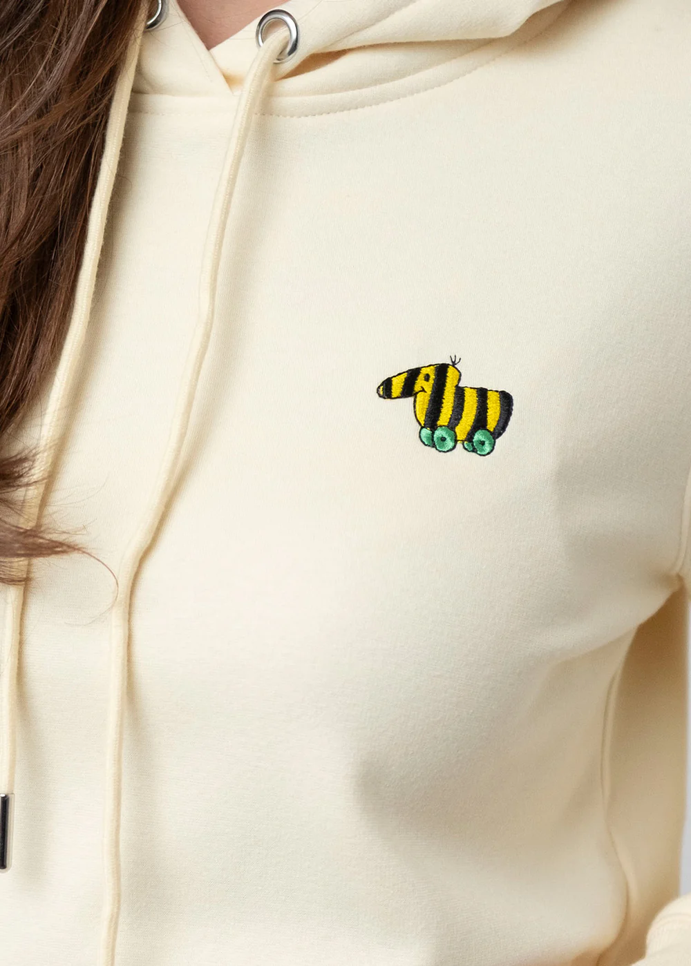 Janosch Hoodie "Sauschön" - natur