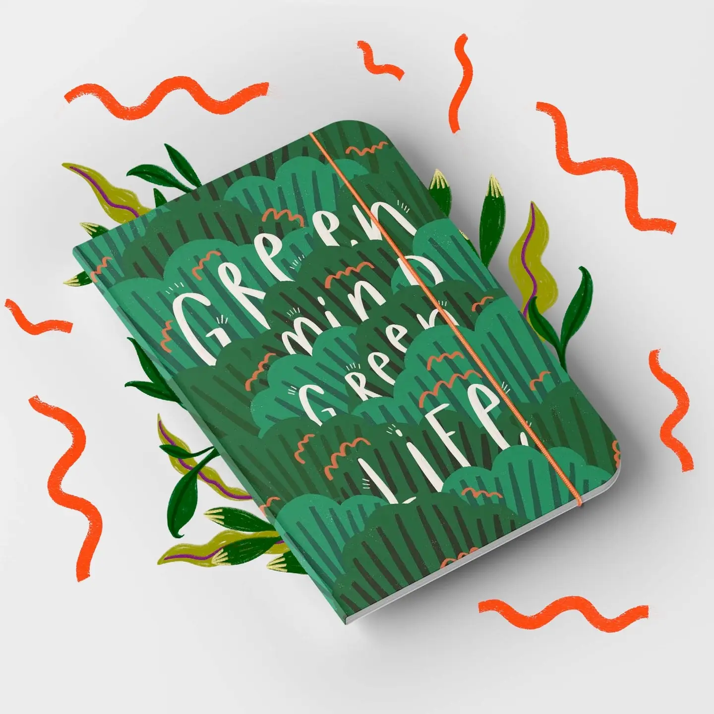 Notizbuch »Green Mind« von FRANZIZO  