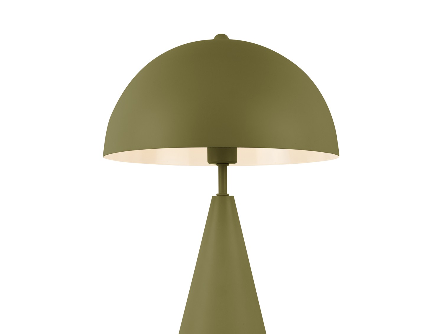 Tischlampe SUBLIME klein, Table Lamp Sublime Small BELL, Farbe: Moos Grün, Höhe ca.35 cm, D. ca. 25 cm 