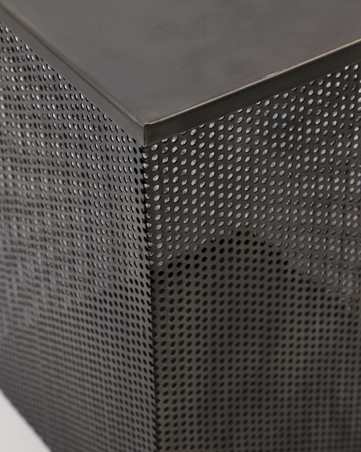 % House Doctor Metall- Laterne"HDVerse" medium, Schwarz, ca. 20,5 x 28 cm