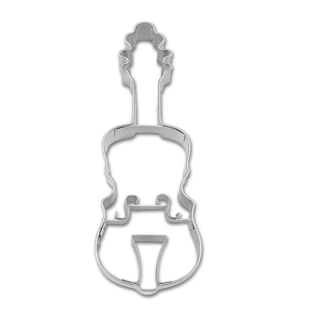 Ausstecherle Geige - 8,5 cm   von Städter, Prägeausstecher 