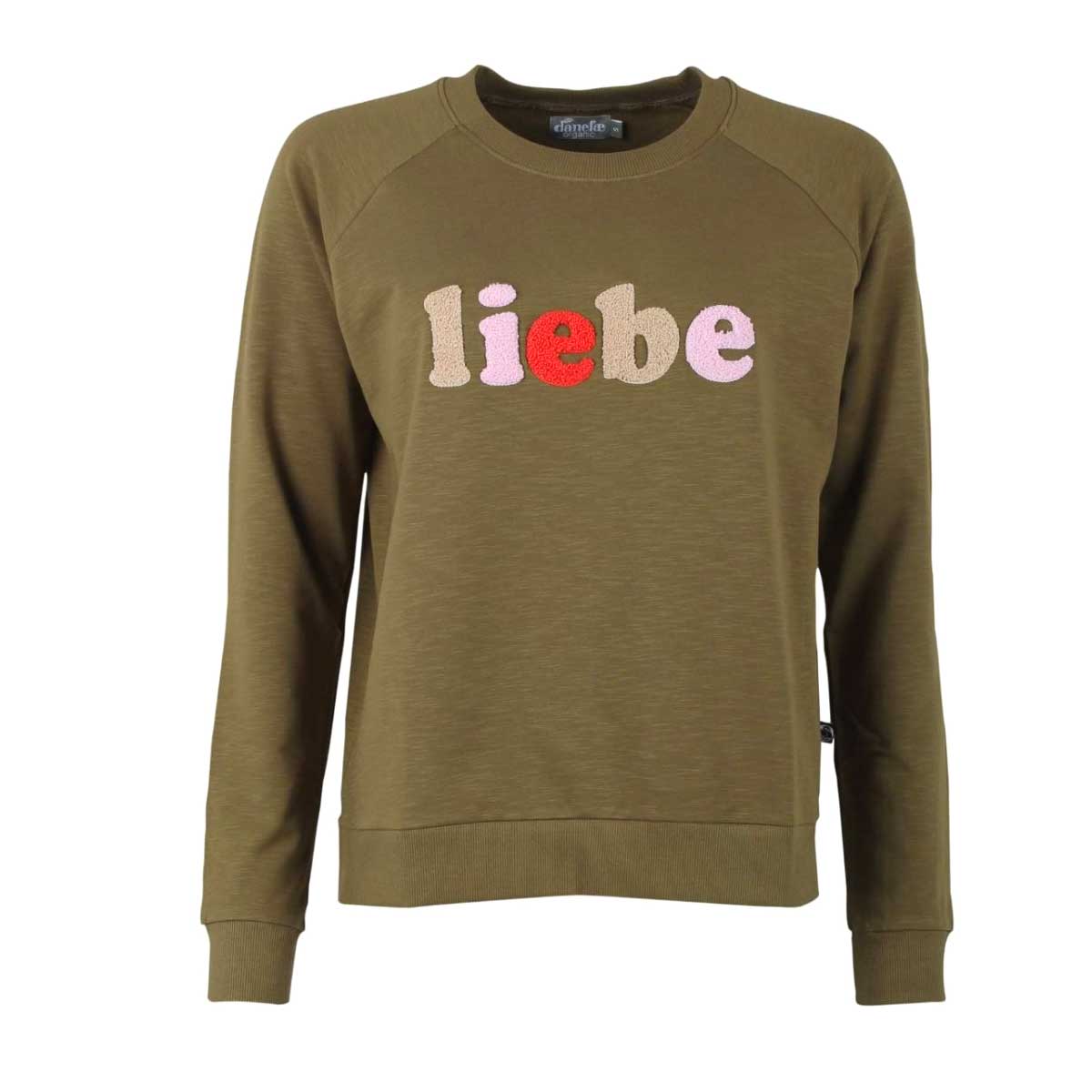 Danefæ Sweatshirt Klausen "LIEBE" Danefæ Sweatshirt Klausen "LIEBE"