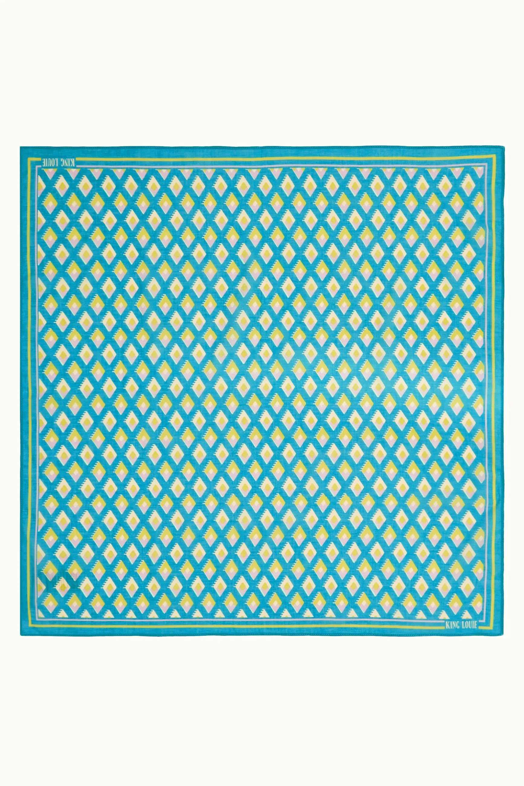 King Louie Tuch Pebble, Farbe Kayaking Green