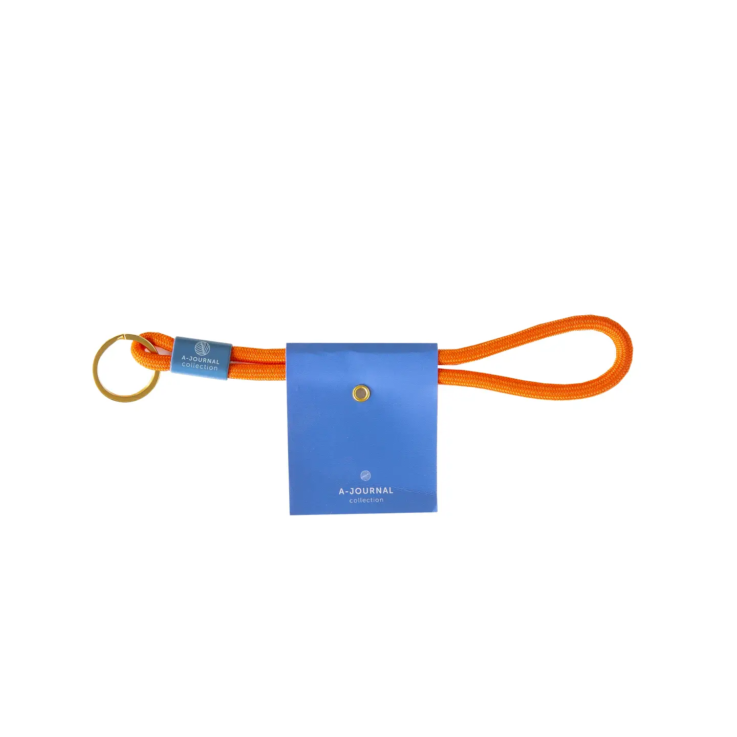 A-Journal Schlüsselband kurz - Orange - 15 cm