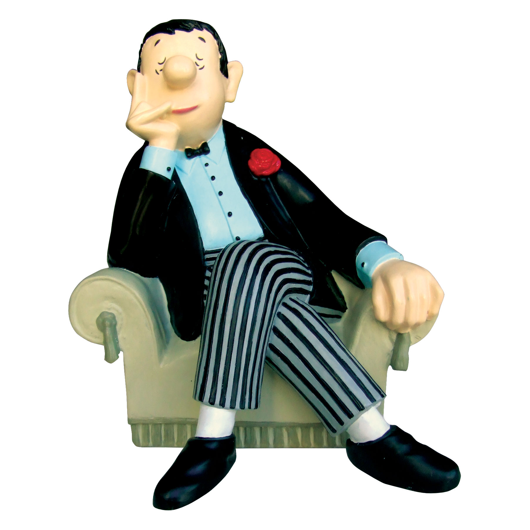 Loriot Buchstütze "Herr im Sessel