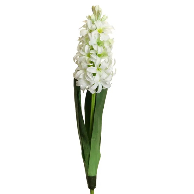 Hyacinthe weiß ca.44 cm, Kunstblume