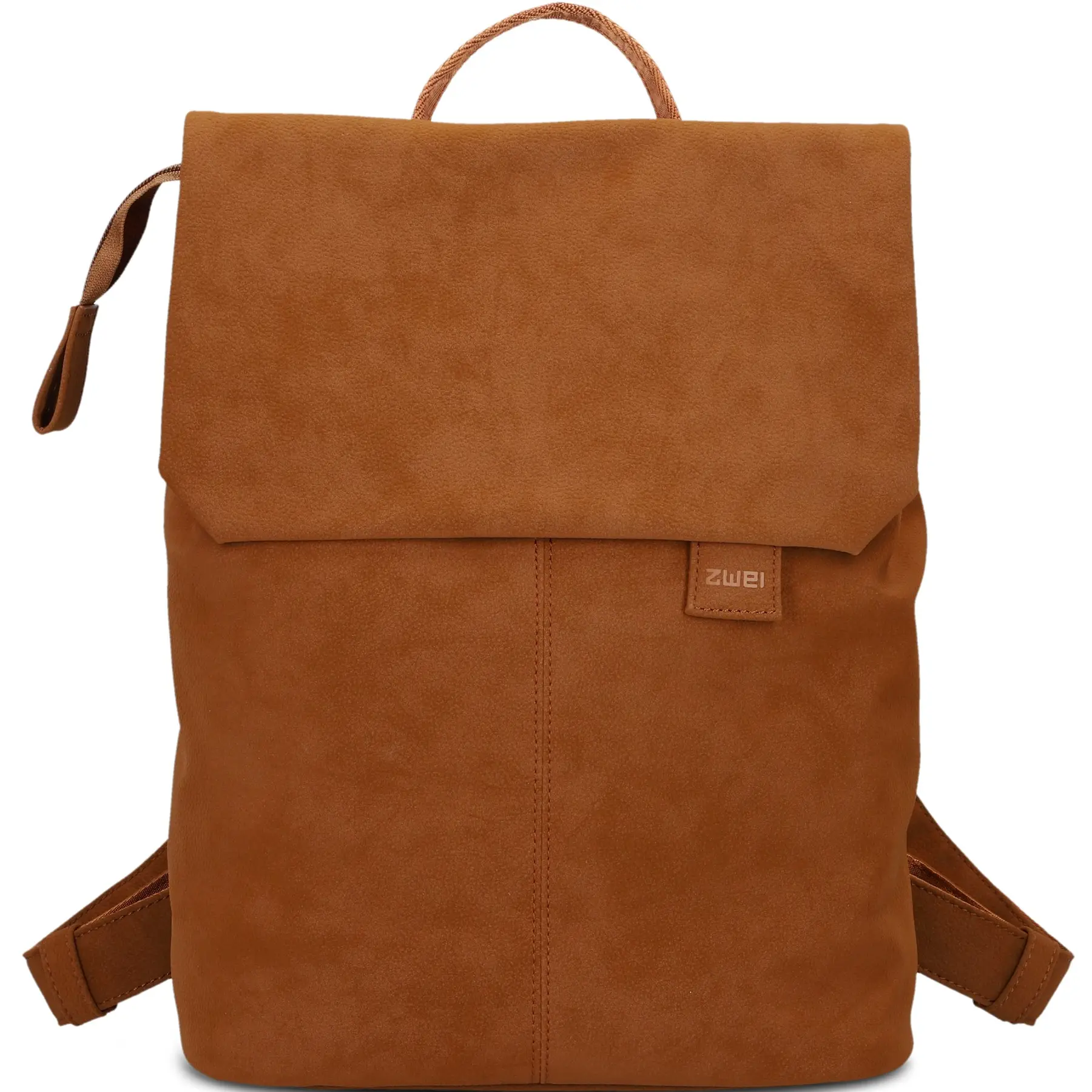 MADEMOISELLE RUCKSACK MR13, Farbe: nubuk-cognac  von ZWEI Bags