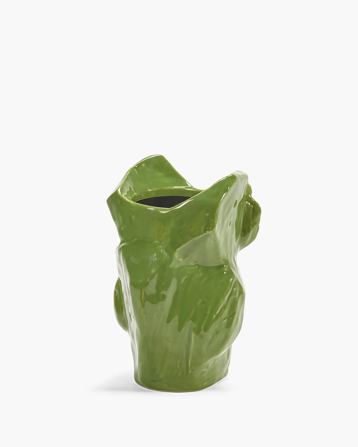 Eule Vase S Grün After Midnight, Kollektion Midnight creatures von Marni, Höhe ca. 23 cm