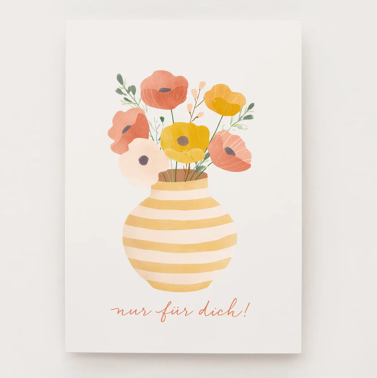 Falene Postkarte Nur Für Dich von Falene