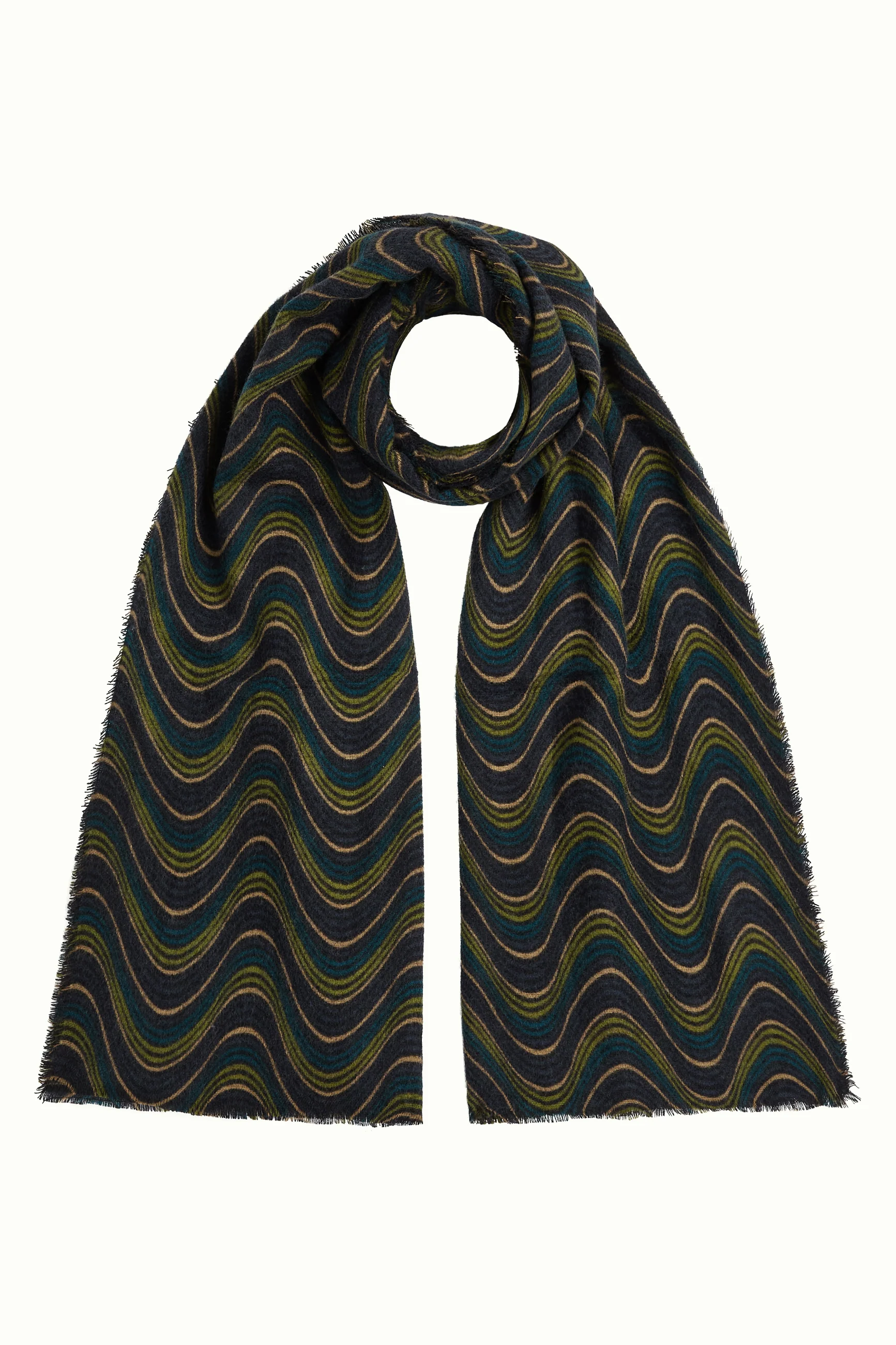 King Louie Schal Jefferson Scarf, Farbe Evening Blue