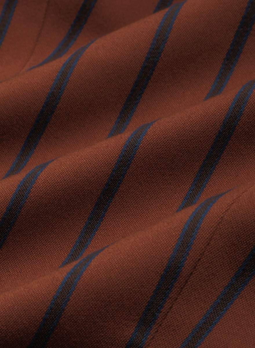 King Louie Marcie Pants Cubano Stripe, Farbe: Patina Brown, Hose King Louie Marcie Pants Cubano Stripe, Farbe: Patina Brown, Hose