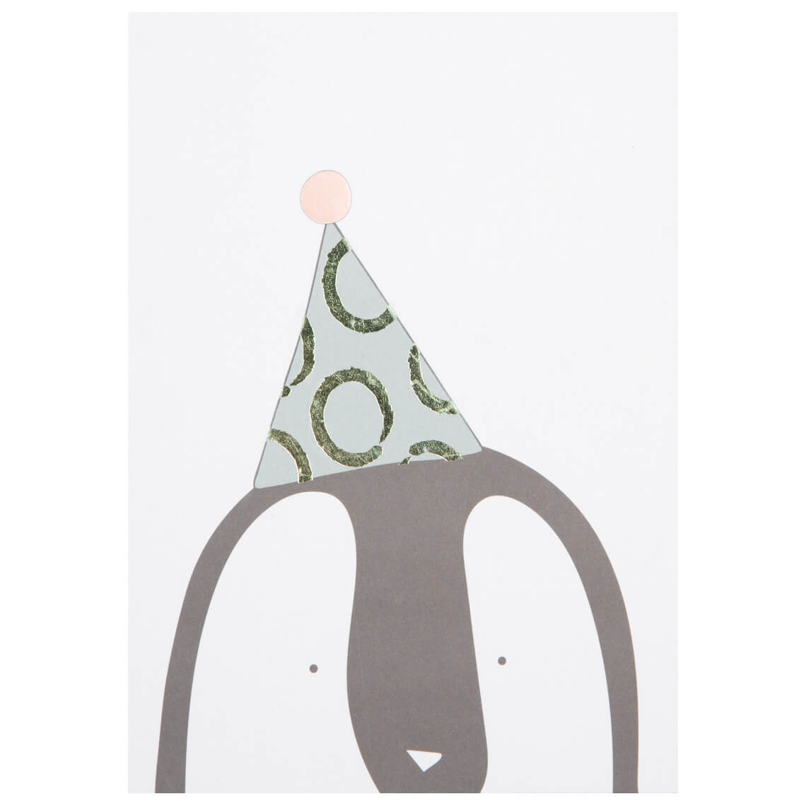 Tierparty Postkarte "Party Pinguin" von Räder