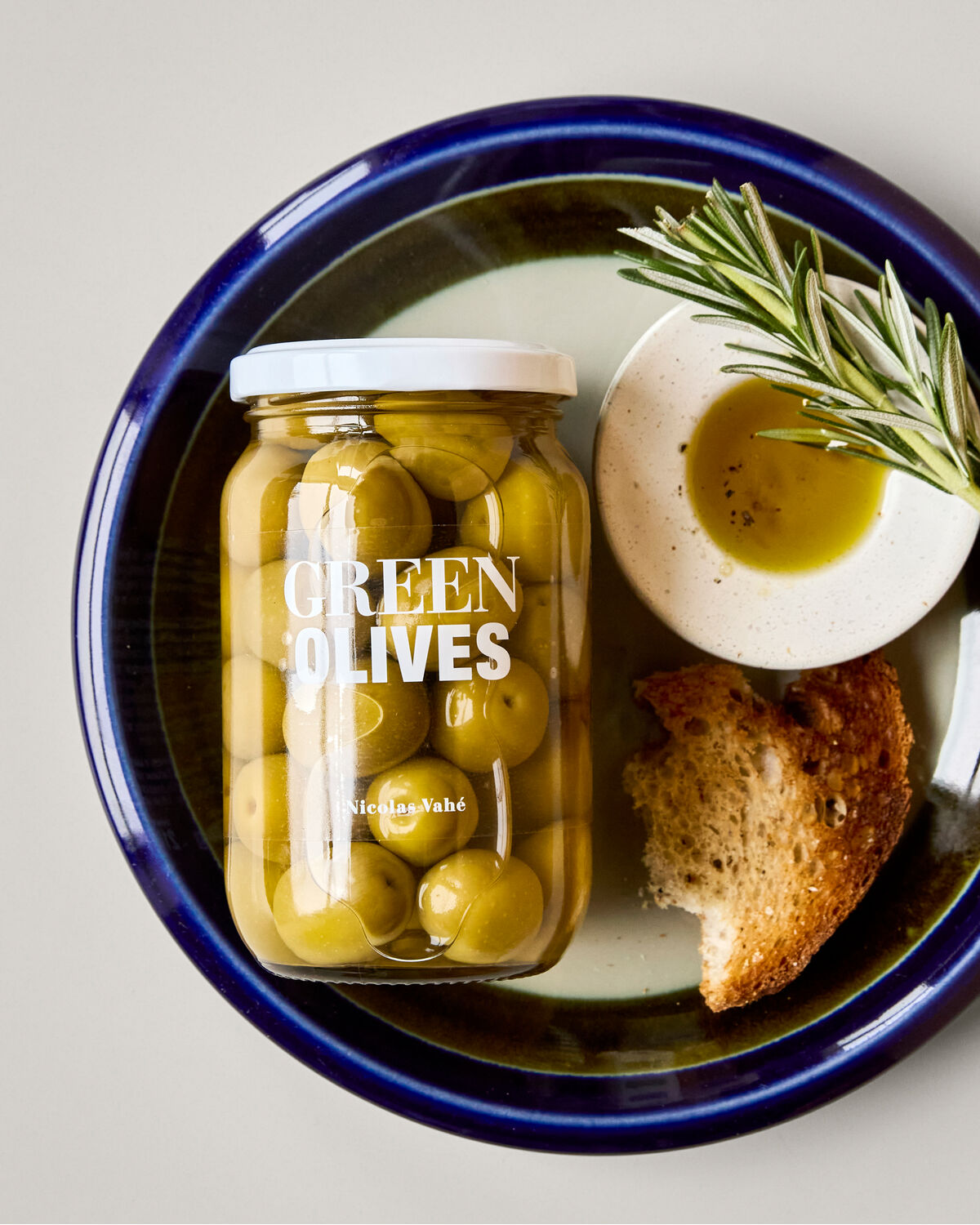 Nicolas Vahe Olives, Green, 370 g, Oliven
