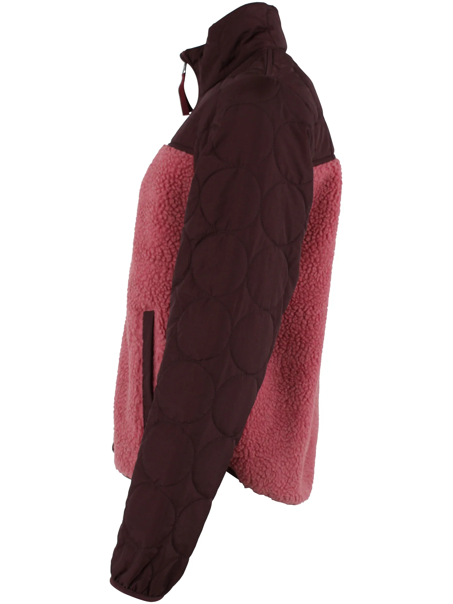 Danefae Danehazel Fleece Zip-Up Berry Compote/Dark Wine, Teddy Jacke