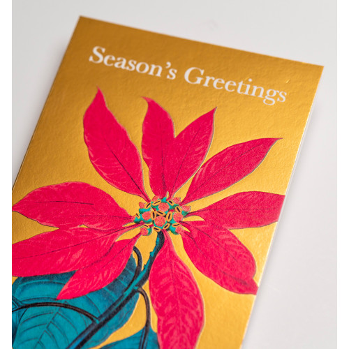 Lagom Doppelkarte  Kew Gardens Merry Christmas "Season's Greetings"